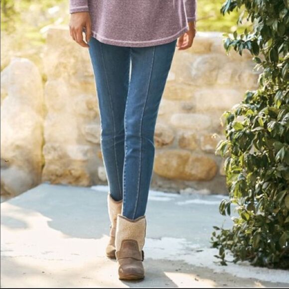 Soft Surroundings Denim - Soft Surroundings Denim Stirrup Pants